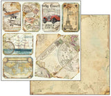 Stamperia Paper Pack 12x12, Around the World