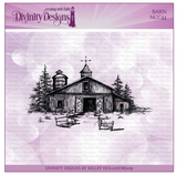 Divinity Designs Stamp, Barn
