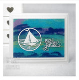 Creative Expressions Die, Sue Wilson Stained Glass Collection - Beach Sailboat
