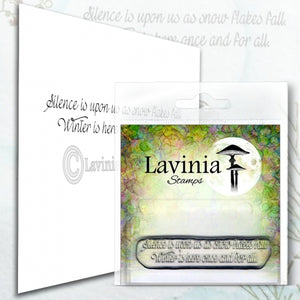 Lavinia Stamp, Silence
