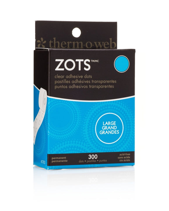 Zots Roll, Lg 300 Dots (1/2 In. Dia. X 1/64 In. Thick)