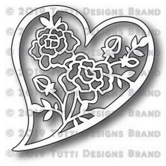 Tutti Designs Die, Rosy Heart