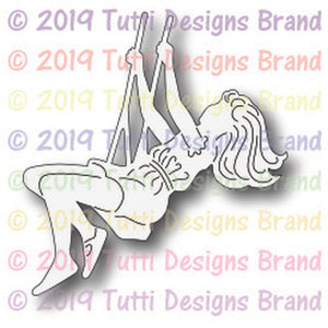 Tutti Designs Die, Swinging Girl DISCONTINUED, while supplies last