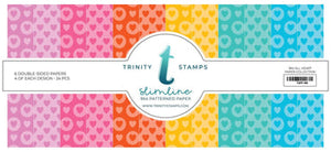 Trinity Paper Pad, Slimline - All Heart