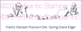 Frantic Stamper Die, Spring Scene Edger