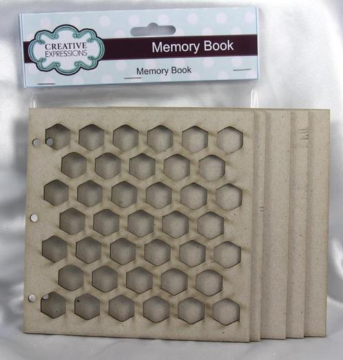 Creative Expressions Embellishment, Greyboard Memory Book