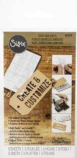 Sizzix Tool, Tim Holtz Sticky Grid Sheets - Small