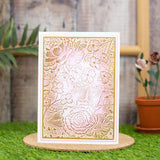 CC Embossing Folder, 3D Arts 'n Flowers, Garden Florals - Divine Blooms
