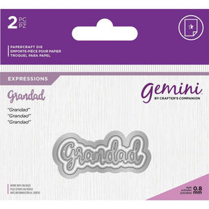 CC Gemini Die, Expressions - Grandad