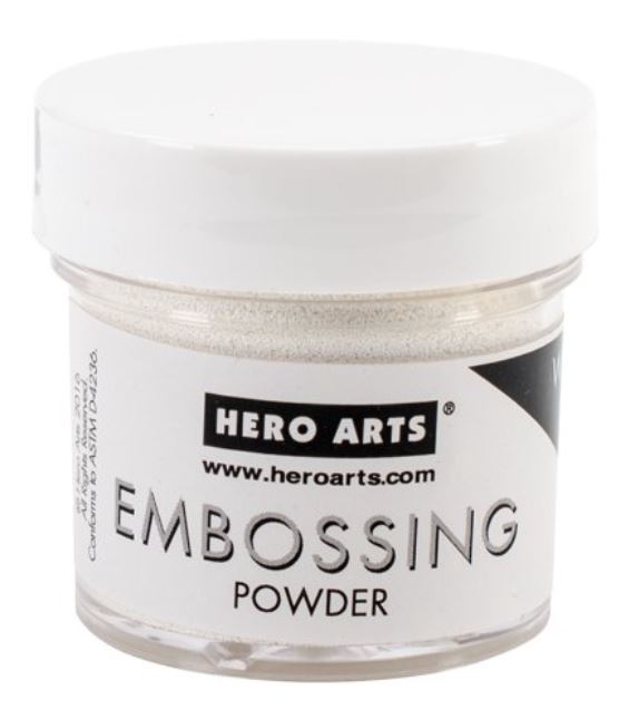 Hero Arts Embellishment, Embossing Powder - White