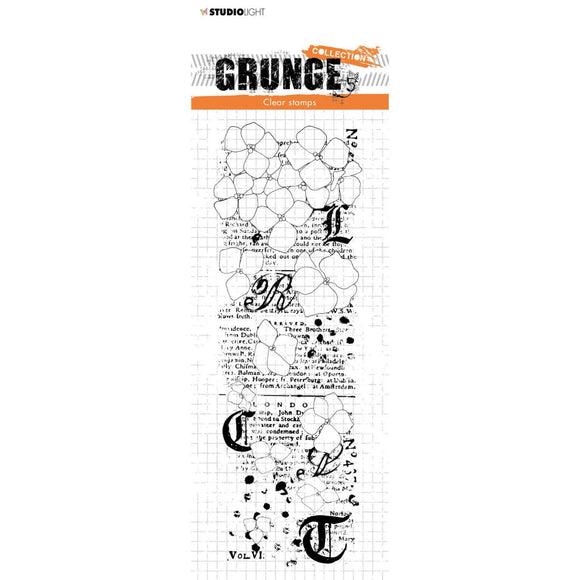 StudioLight Stamp, Grunge - Hydrangea
