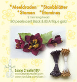 Leanne Creatief Embellishment, Stamen 2mm, Various Colors Available