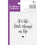 Crafter's Companion Stamp, Little Things