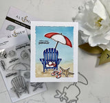 Altenew Stamp, Die & Stencil, Summer Wishes (Complete Bundle)