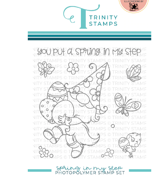 Trinity Stamp & Die Set, Spring in My Step