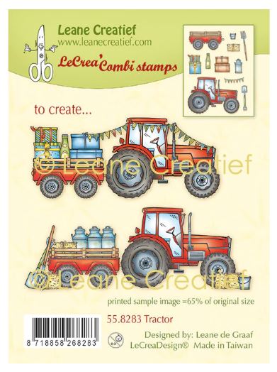 Leane Creatief Stamp, Tractor