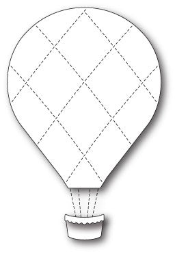 Memory Box Die, Grand Quilted Balloon